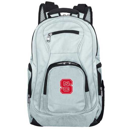 CLNSL704-GRAY: NCAA NC State Wolfpack Backpack Laptop
